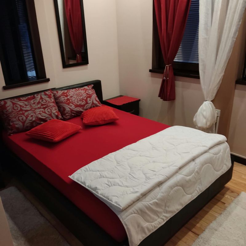 Apartman Queen Niš – stan na dan sa đakuzijem - Mediana — spavaća soba, apartman na dan u Niš (fotografija 2 od 9)