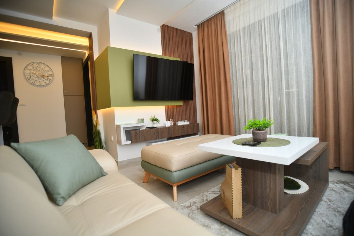 Apartman Viktor LUX - Stan na dan Kragujevac — dnevna soba, apartman na dan u Kragujevac (fotografija 1 od 10)