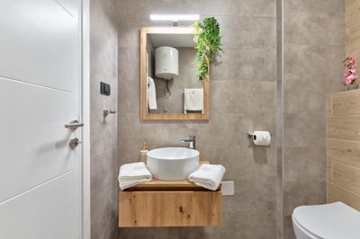 Apartman La Sofi Lux Zlatibor | Stan na dan Zlatibor — kupatilo sa tuš kabinom, apartman na dan u Zlatibor (fotografija 9 od 10)