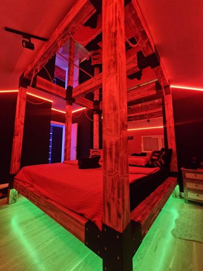 Apartman Fantazy Spa Beograd Zemun | Stan na dan Zemun Beograd Djakuzi i Sauna — kupatilo sa tuš kabinom, apartman na dan u Beograd (fotografija 9 od 10)