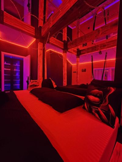 Apartman Fantazy Spa Beograd Zemun | Stan na dan Zemun Beograd Djakuzi i Sauna — spavaća soba sa francuskim ležajem, apartman na dan u Beograd (fotografija 8 od 10)