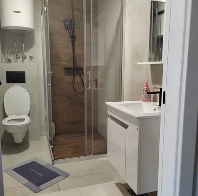 Stan na dan Pančevo | Moderan Apartman Pančevo — terasa, apartman na dan u Pančevo (fotografija 6 od 6)