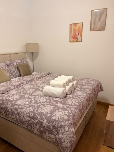 Apartman Marković STAY – Stan na dan Vrnjačka Banja, blizu termi — spavaća soba sa francuskim ležajem, apartman na dan u Vrnjačka Banja (fotografija 8 od 11)