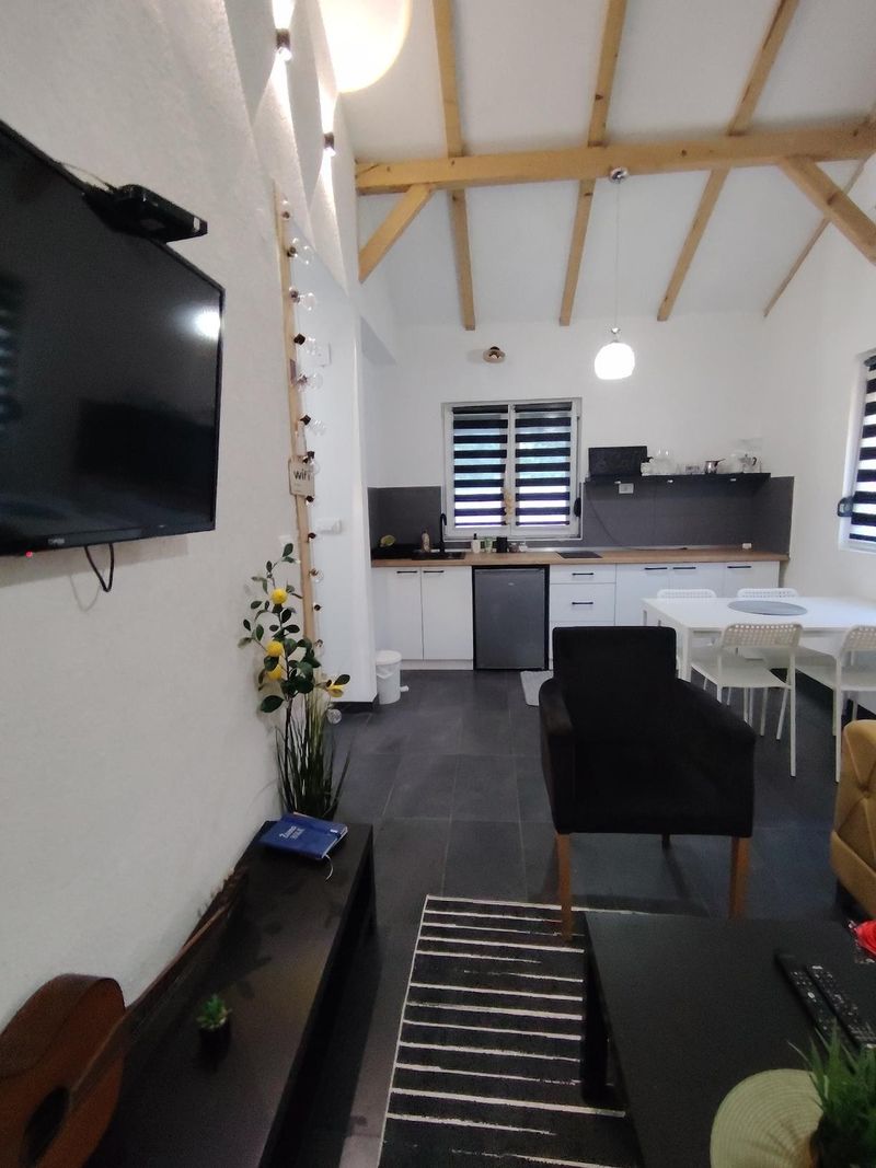 Kuća za odmor MERLIN House Vrnjačka Banja –Stan na dan Vrnjačka banja blizu centra i Vrnjačkih Termi — terasa, apartman na dan u Vrnjačka Banja (fotografija 6 od 20)