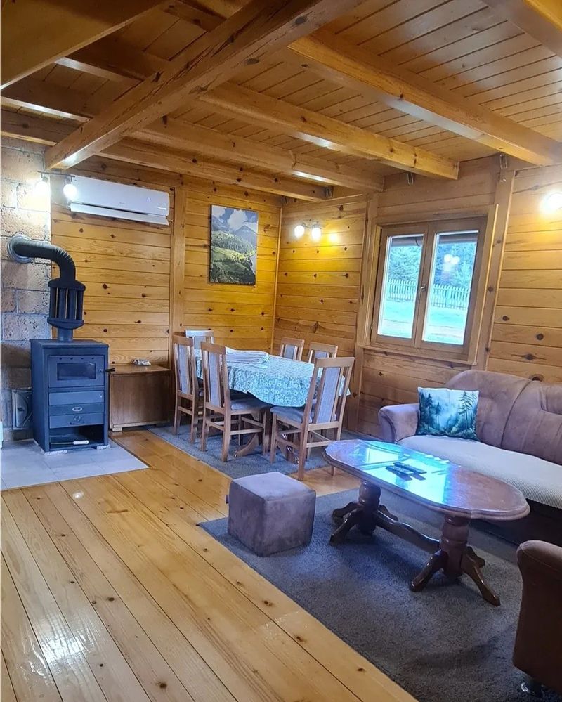 Brvnara Rakić – Apartman na Tari, Mitrovac — kuhinja, apartman na dan u Tara (fotografija 3 od 12)