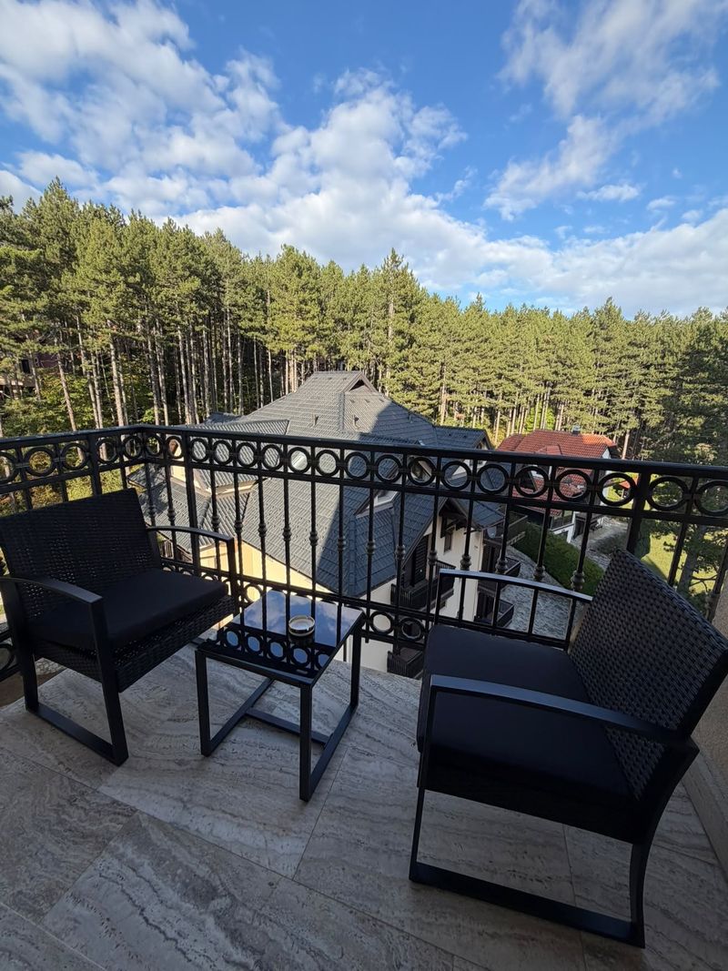 Apartman Pine View 27 Zlatibor – Stan na dan sa terasom i pogledom na borovu šumu — eksterijer zgrade, apartman na dan u Zlatibor (fotografija 10 od 10)