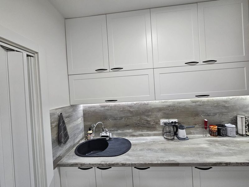 Apartman Aleksandra - Stan na dan u centru Bačke Topole — kupatilo sa tuš kabinom, apartman na dan u Bačka Topola (fotografija 9 od 20)