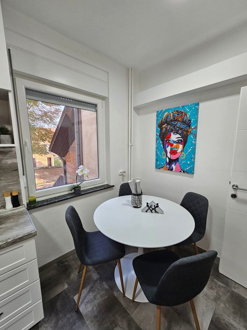 Apartman Aleksandra - Stan na dan u centru Bačke Topole — trpezarija, apartman na dan u Bačka Topola (fotografija 5 od 20)