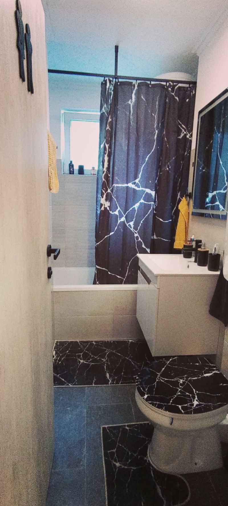 Black Diamond Lux Apartman — kupatilo, apartman na dan u Senta (fotografija 4 od 10)