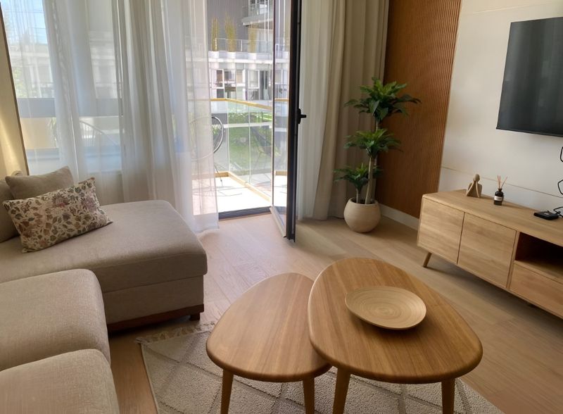 BOHO Apartman Beograd na vodi — spavaća soba, apartman na dan u Beograd (fotografija 2 od 10)