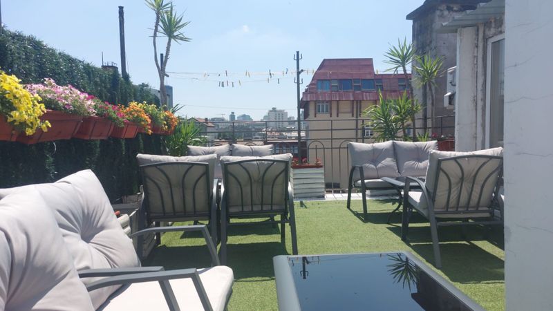 Hostel Downtown Inn Beograd — terasa, apartman na dan u Beograd (fotografija 6 od 7)
