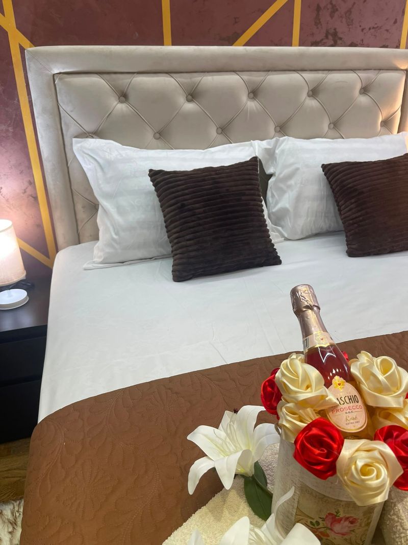 Imperial Lux Apartman Kragujevac — kupatilo sa tuš kabinom, apartman na dan u Kragujevac (fotografija 9 od 10)