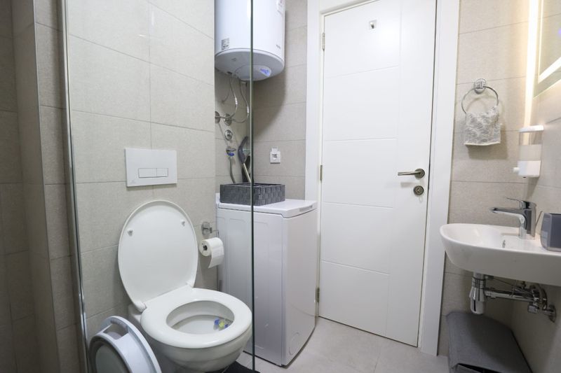 Stan na dan Vrnjačka Banja — kupatilo sa tuš kabinom, apartman na dan u Vrnjačka Banja (fotografija 9 od 10)